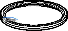 Geberit Lippendichtung symetrisch d40