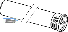 Geberit Rohr PP-MD d110x250 1 Muffe