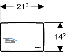 Geberit Abdeckplatte Artline