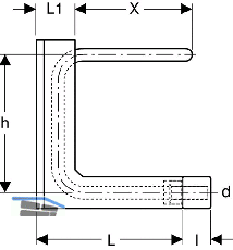 Geberit Mepla Heizkrperanschluss-Set