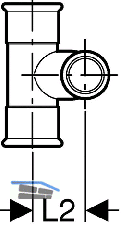 Geberit Mapress C-Stahl Kreuzstck