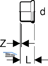 Geberit Mapress C-Stahl Kappe