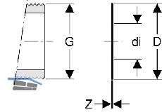 Geberit Mapress Flachdichtung