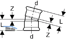 Geberit Mapress Edelstahl Bogen