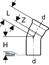 Geberit Mapress Edelstahl Bogen