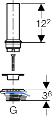 Geberit Zusatzset zu Siphon fr