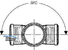 Geberit Abzw.2x PP-MD 87.5G d125/110/110