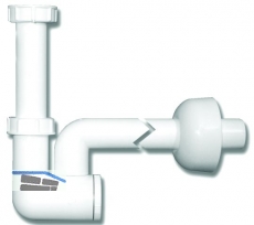 HL135/40 WT-u. Bidet-Sifon DN40x5/4' m. Reinigungseinsatz u. Ro