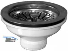 HL14/90 Ablaufventil (Korbventil) fr Ablaufffnungen d 90mm, Anschlussgewinde 6/4&quote;