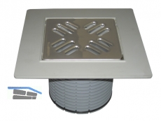 HL37NP.1 Aufs. d 110mm/PVC-Kragen 185x185mm/115x115mm u. GV