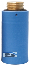 HL42B.MS Baustopfen m. MS-Gewinde 1/2' blau