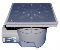 HL605LW Perfektabl. DN110 waagr 244x244 mm/226x226mm Kst. m. Was