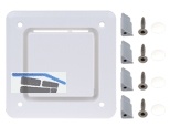 HL905.1V Abdeckung verschraubbar wei zu HL905