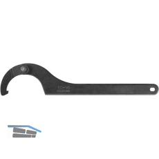 AMF Gelenk-Hakenschl�ssel mit Nase f�r Muttern � 20/35 mm