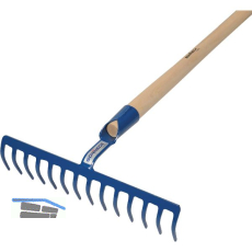 SONNECK Baurechen geh�rtet 14 Zinken mit Stiel