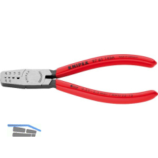 KNIPEX Crimpzange 9761145A f�r Aderendh�lsen 0,25-2,5 mm�, L=145 mm