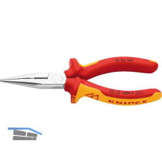KNIPEX VDE-Langschnabelzange DIN 5745 gerade L�nge 160 mm