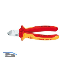 KNIPEX Abisolier-Seitenschneider VDE-isololiert L�nge 160 mm