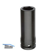 GEDORE Kraftsteckschl�ssel lang K 19 L DIN3121 1/2"vierkant 27 mm sechskant