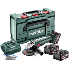 METABO Akku-Winkelschleifer W 18 L9-125 18 Volt / 4,0 Ah (IEC) Li-Ion