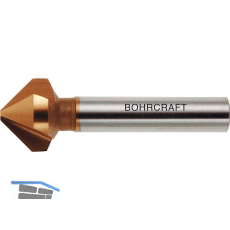 BOHRCRAFT Kegelsenker DIN335C Z=3 90 Grad HSS 25,0 mm Zylinderschaft 10,0 mm