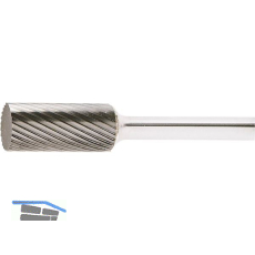 LUKAS HM-Fr�sstift Form A Zylinder Kopf � 3mm L 13mm Zahnung7 o. Stirnverzahnung