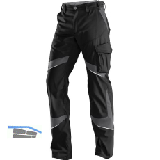 K�BLER Bundhose Activiq 2250 schwarz/anthrazit 62