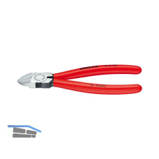 KNIPEX Seitenschneider gerade DIN 5743 f�r Kunststoffteile L�nge 160 mm