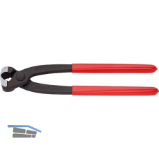 KNIPEX Ohrklemmenzange 1098I, schwarz, L= 220 mm