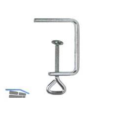 Laubs�gezwinge verzinkt und gl�nzend Spannweite 100 mm