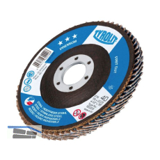TYROLIT Schleiflamellenteller Fastcut Premium***gekr�pft � 125 mm Korn 40