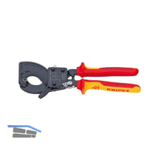 KNIPEX VDE-Kabelschneider L�nge 280 mm f�r Kabeldurchmesser 32 mm