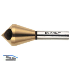 BOHRCRAFT Querlochsenker 90� HSS TiN Gr��e 2 Bereich 5-10 mm
