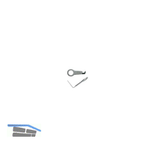 FEIN Schneidmesser L-Form verzahnt L�nge 38 mm