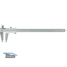 MITUTOYO Analog-Messschieber m. Feststellschraube Tiefenma� flach Messb. 0-300mm