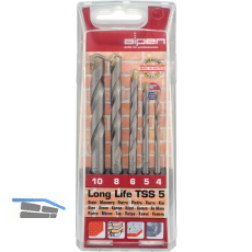 ALPEN HM-Steinbohrer-Satz Long Life Bohrer � 3-10 mm 8-teilig