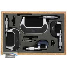 MITUTOYO B�gelmessschrauben-Satz DIN 863-1 Messbereich 0-100 mm