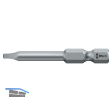 WERA Bit-Einsatz 868/4 lang 1/4"sechskant 2/50 mm Innenvierkant