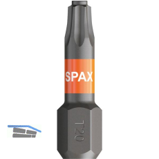 SPAX Bit-Einsatz T-Star 1/4"sechskant T20/25 mm Zapfenf�hrung, Inhalt 5 St�ck