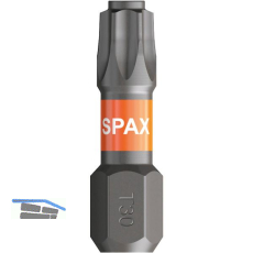 SPAX Bit-Einsatz T-Star 1/4"sechskant T30/25 mm Zapfenf�hrung, Inhalt 5 St�ck