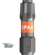 SPAX Bit-Einsatz T-Star 1/4"sechskant T40/25 mm Zapfenf�hrung, Inhalt 5 St�ck