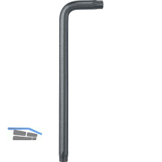 HAFU Tamper-Torx�-Stiftschl�ssel abgewinkelt TX 25 mit Bohrung