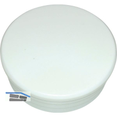 Organisationsmagnet rund-flach 35mm Farbe wei�