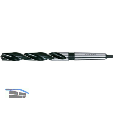 BOHRCRAFT Spiralbohrer DIN345N HSS Morsekegel 2 � 20,5 mm