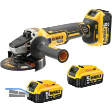 DEWALT Akku-Winkelschleifer DCG405P3-QW 18 Volt / 5,0 Ah