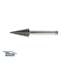 LUKAS HM-Fr�sstift FormM Spitzkegel Zollschaft Kopf � 10 mm L= 20 mm Zahnung ZX