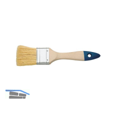 SCHULLER Fl�chenstreicher Breite 1,5" mit Holzstiel natur/blau