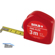 SOLA Rollbandma� Pro-Flex 3 m EG-Pr�fzeichen Genauigkeit II