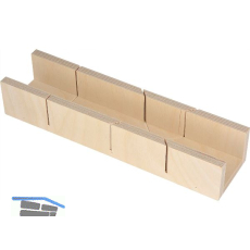 Gehrungsschneidlade aus Holz L�nge 300 mm