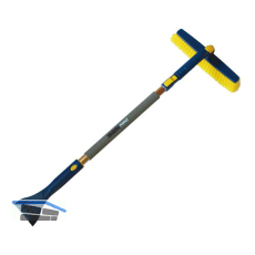 Eiskratzer SUV mit ausziehbarem Teleskopstiel bis 1400 mm und drehbarem Besen